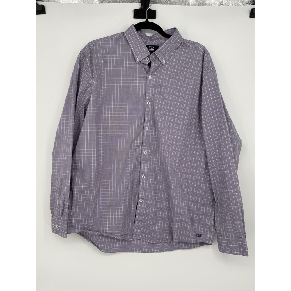 Cutter and Buck Men's Long Sleeve Button Up XL
